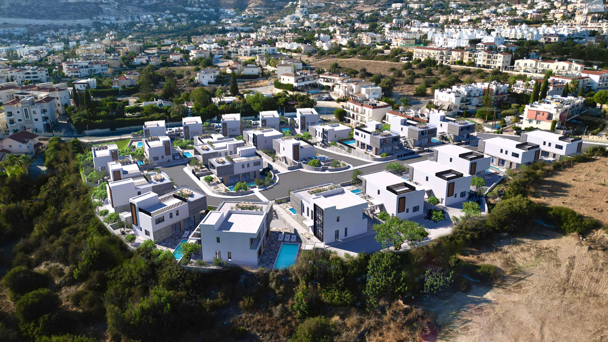 Sentiero Luxury Villas Master Plan