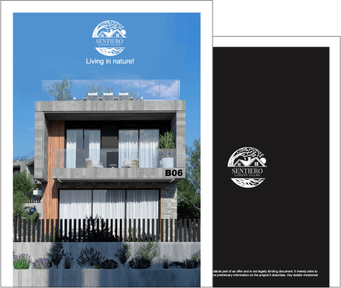 Sentiero Luxury Villas brochure cover